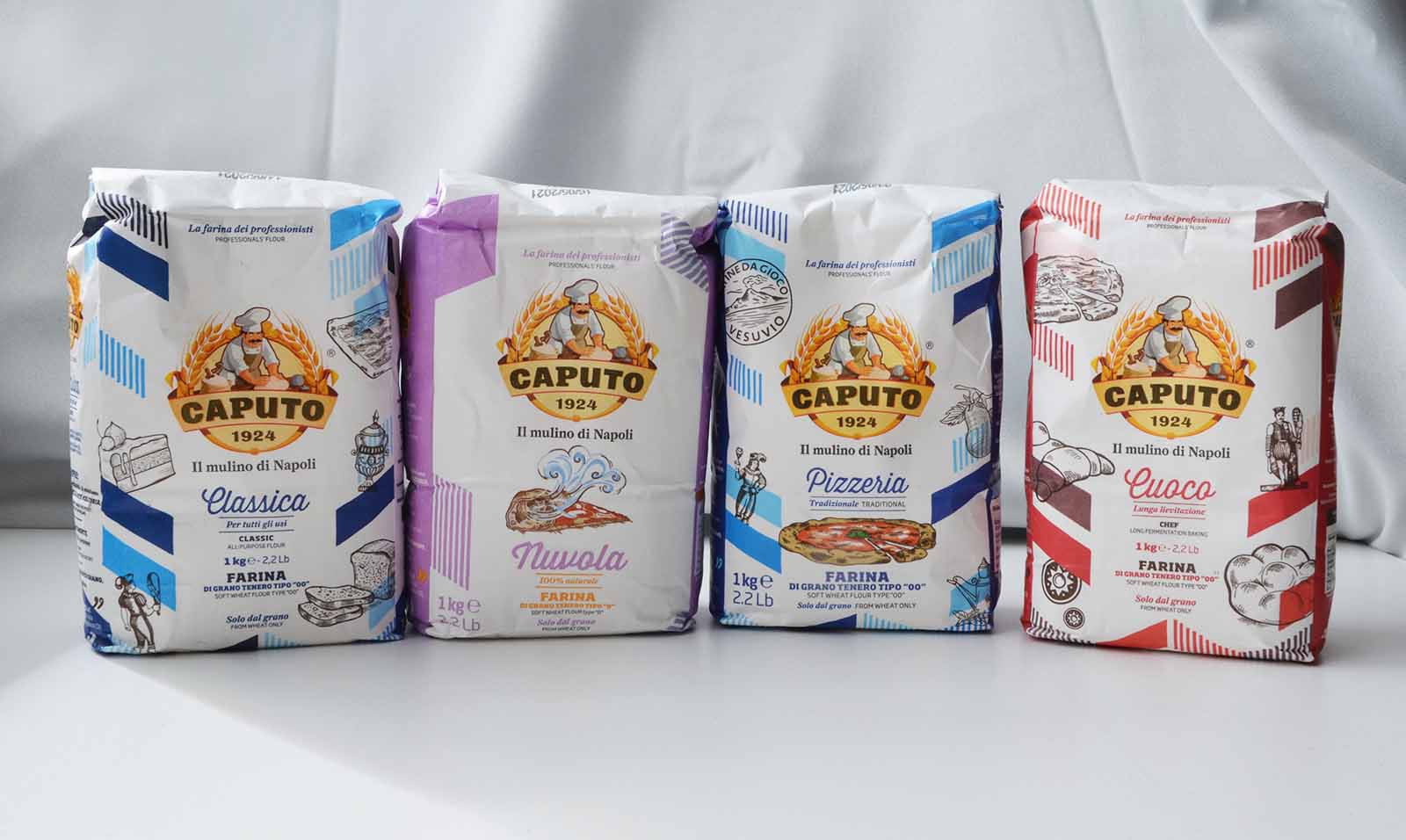 The best pizza flour for Neapolitan pizza. Showing a wide selection of Caputo pizza flours