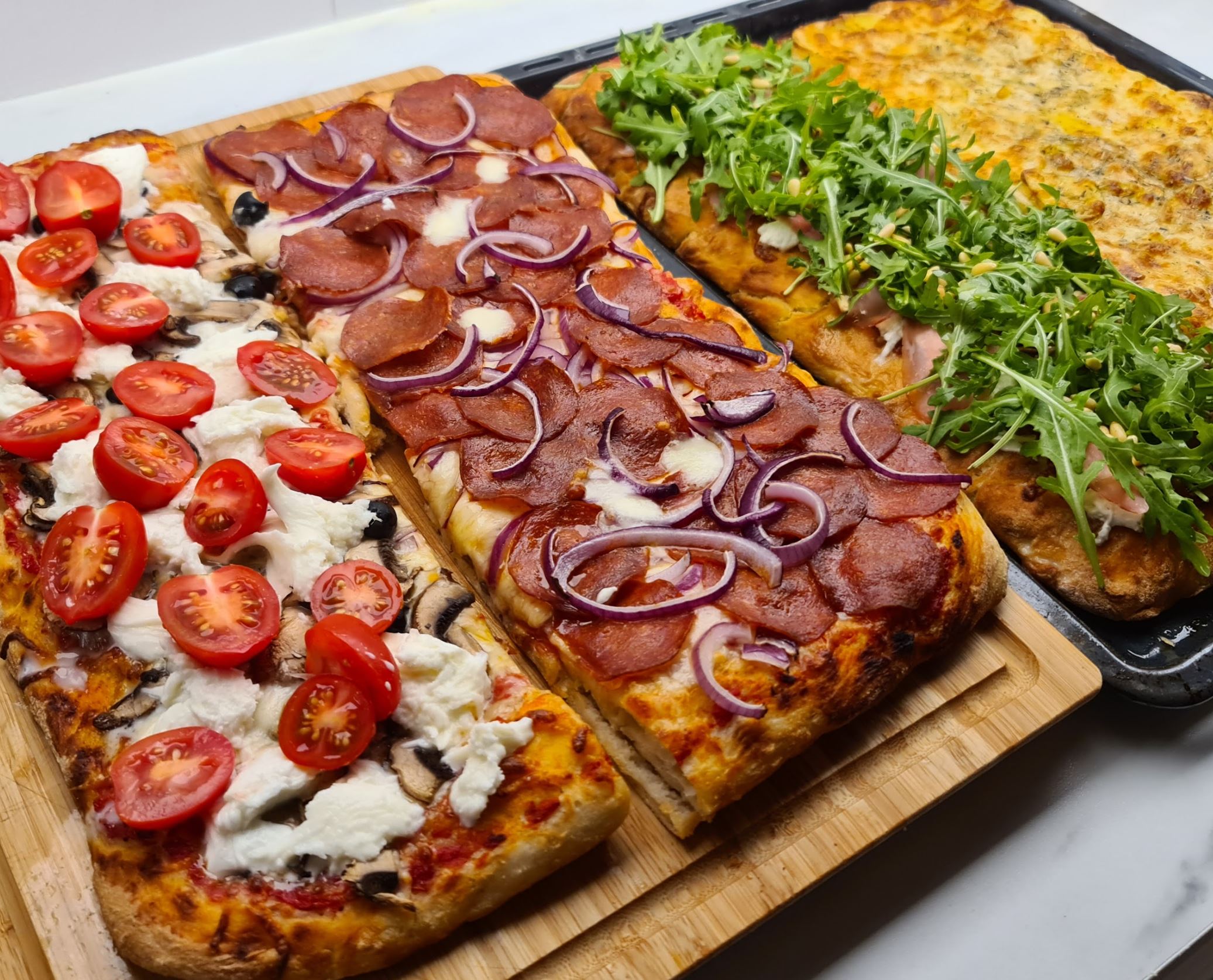 How to make Roman Pizza al Taglio at home The Pizza Heaven