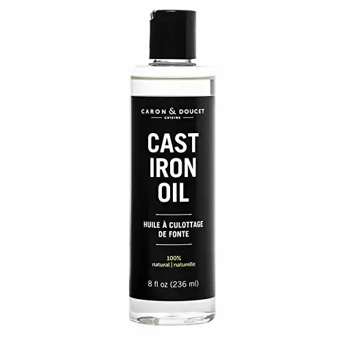 CARON & DOUCET - Cast Iron Seasoning & Cleaning Oil (8oz)